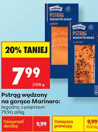 Biedronka Pstrąg wędzony na gorąco Marinero oferta