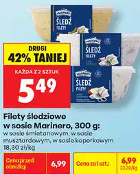 Biedronka Filety śledziowe w sosie Marinero oferta