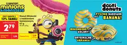 Biedronka Dooti Donuts Donut Minionki z nadzieniem bananowym oferta