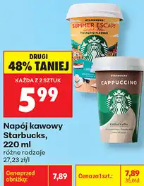 Biedronka Napój kawowy Starbucks oferta