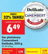 Biedronka Ser pleśniowy Camembert Delikate oferta