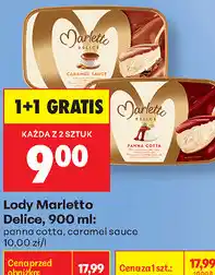 Biedronka Lody Marletto Delice oferta