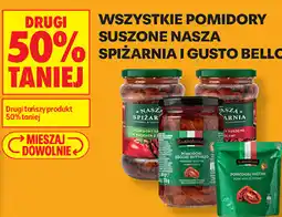 Biedronka Wszystkie pomidory suszone Nasza Spiżarnia i Gusto Bello oferta