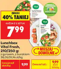 Biedronka Lunchbox Vital Fresh: z gyrosem, z burakiem oferta