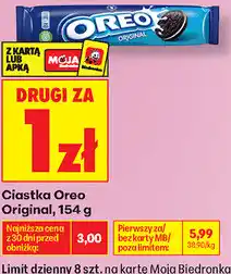 Biedronka Ciastka Oreo Original oferta