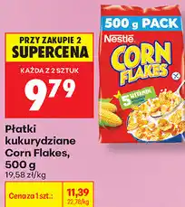Biedronka Płatki kukurydziane Corn Flakes Nestlé oferta