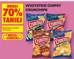 Biedronka Wszystkie chipsy Crunchips oferta