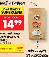 Biedronka Kawa mielona Cafe d'Or Oro oferta