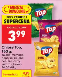 Biedronka Chipsy Top oferta
