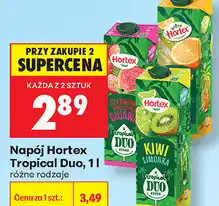 Biedronka Napój Hortex Tropical Duo oferta