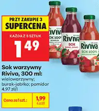 Biedronka Sok warzywny Riviva oferta