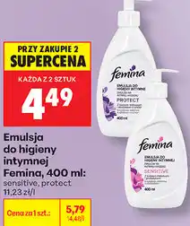 Biedronka Emulsja do higieny intymnej Femina oferta