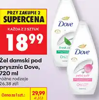 Biedronka Żel damski pod prysznic Dove oferta