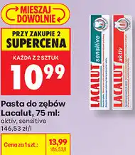 Biedronka Pasta do zębów Lacalut oferta