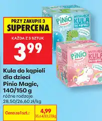 Biedronka Kula do kąpieli dla dzieci Pinio Magic oferta