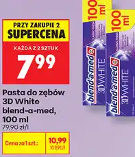 Biedronka Pasta do zębów 3D White blend-a-med oferta