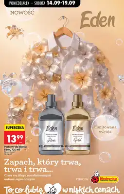 Biedronka Perfumy do tkanin Eden Silver, Gold oferta