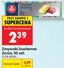 Biedronka Zmywaki kuchenne Zosia, 10 szt oferta