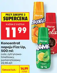 Biedronka Koncentrat napoju Fizz Up oferta