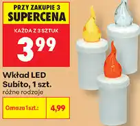 Biedronka Wkład LED Subito, 1 szt oferta