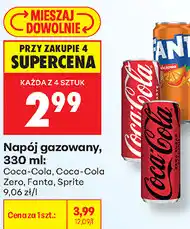 Biedronka Napój gazowany Coca-Cola, Coca-Cola Zero, Fanta, Sprite oferta