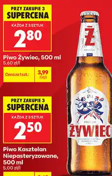 Biedronka Piwo Żywiec oferta