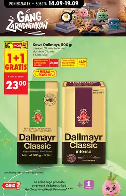 Biedronka Kawa Dallmayr, 500 g: mielona Classic intense, ziarnista Classic oferta