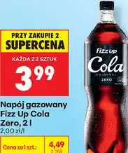 Biedronka Napój gazowany Fizz Up Cola Zero oferta