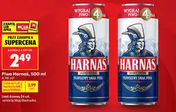 Biedronka Piwo Harnaś Jasne Pełne oferta