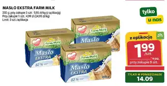 Stokrotka Masło ekstra Farm Milk oferta