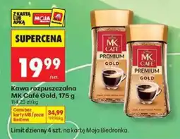 Biedronka Kawa rozpuszczalna MK Café Gold 175 g oferta