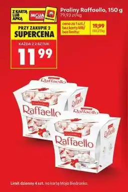 Biedronka Praliny Raffaello 150 g oferta