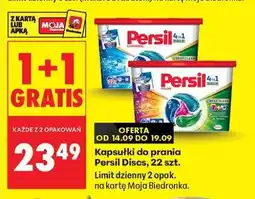 Biedronka Persil Discs, 22 szt oferta