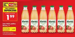 Biedronka Sok 100% jabłko Riviva, 1 l oferta