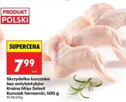 Biedronka Skrzydełka kurczaka bez antybiotyków Kraina Mięs Select Kurczak farmerski, 500 g oferta