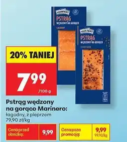 Biedronka Pstrąg wędzony na gorąco Marinero oferta