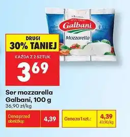 Biedronka Ser mozzarella Galbani, 100 g oferta