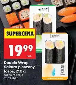 Biedronka Double Wrap Sakura pieczony łosoś, 210 g oferta