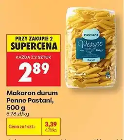 Biedronka Makaron durum Penne Pastani, 500 g oferta