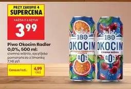 Biedronka Piwo Okocim Radler 0,0%, 500 ml oferta
