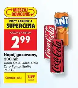 Biedronka Napój gazowany, 330 ml oferta