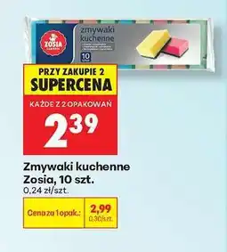 Biedronka Zmywaki kuchenne Zosia, 10 szt oferta