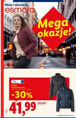 Lidl Lekka kurtka damska Esmara oferta