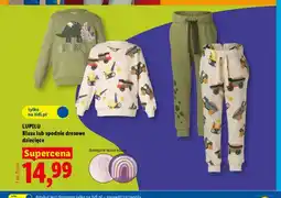Lidl Bluza dresowa dziecięca Lupilu oferta