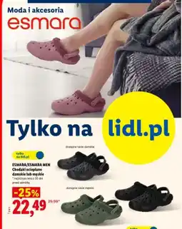 Lidl Chodaki ocieplane damskie Esmara oferta