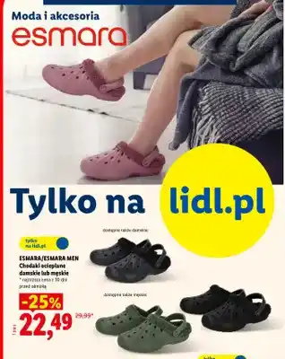 Chodaki ocieplane damskie Esmara