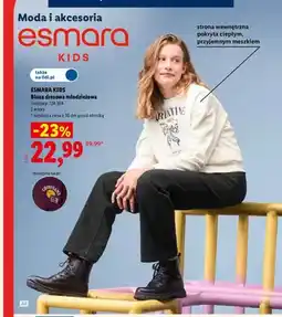 Lidl Bluza dresowa młodzieżowa oferta