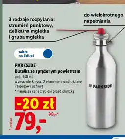 Lidl Butelka ze sprężonym powietrzem Parkside oferta