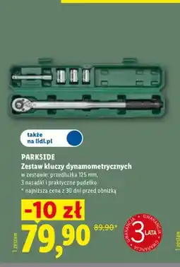 Lidl Zestaw kluczy dynamometrycznych Parkside oferta
