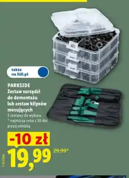Lidl Zestaw narzędzi do demontażu Parkside oferta